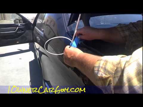 Electric Car Antenna repair replace Redneck Fix Mercedes Benz W140 S500