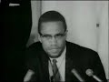 Malcolm X talks about Islam and race
