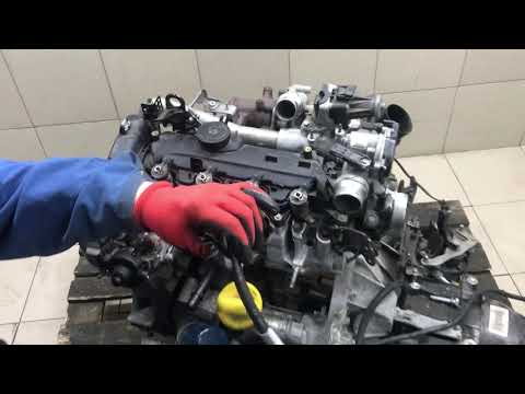 Видео Двигатель (ДВС) для Renault Captur 2013-2019 б/у состояние отличное