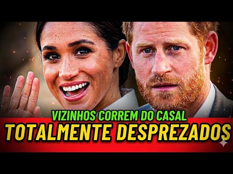 HARRY E MEGHAN REJEITADOS NOS EUA e vizinhos evitam qualquer aproximação