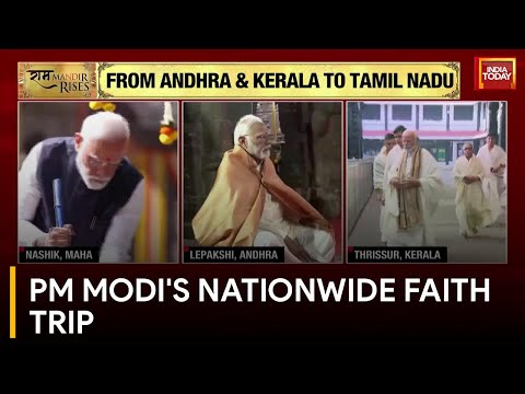 Prime Minister Modi on Nationwide Temple Visit Ahead of Pran Prathishtha