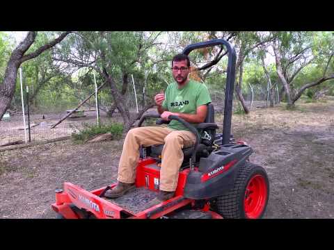 how to drive a zero turn mower