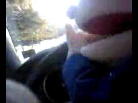 tommyin the car