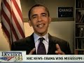 Obama - On Hardball after Mississippi Win