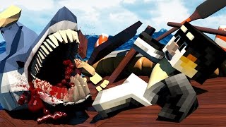 Jaws Movie 2 - The Return of Jaws and The Shark Attacks?! (Minecraft Roleplay) #1