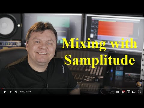 Mixing an entire song with Magix Samplitude Pro X4