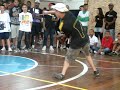 Os dois finalistas da Batalha do Passinho.