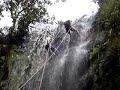 Rapel na cachoeira das Mulatas em Jaciara MT