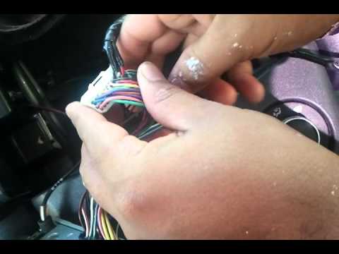 How to install an aux input on a mitsubishi eclips