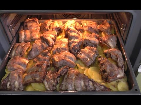 Свинина в духовке рецепты с картошкой фото