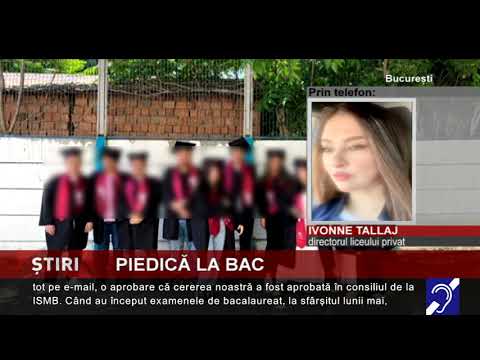 Piedică la bacalaureat