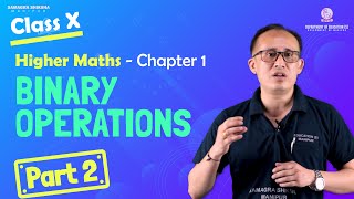 Chapter 1 part 2 of 3 - Binary Operations