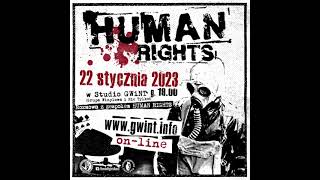Zapowiedź rozmowy z zespołem Human Rights – kampania „Muzyka Przeciwko Rasizmowi”, 22.01.2023.