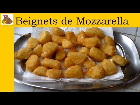 Les beignets de mozzarella