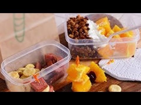 Healthy School Lunch Ideas : Hot Dog and Yogurt Recipe