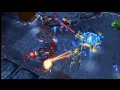Starcraft II WWI demo. final battle (Protoss vs. Terran)