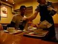 Table service at Mos Burger