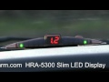 HAWK Slim LED Display 4 Parking Sensors Kit