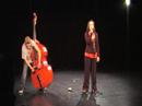 text by sandra, dgiz on bass