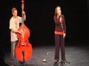 text by sandra, dgiz on bass
