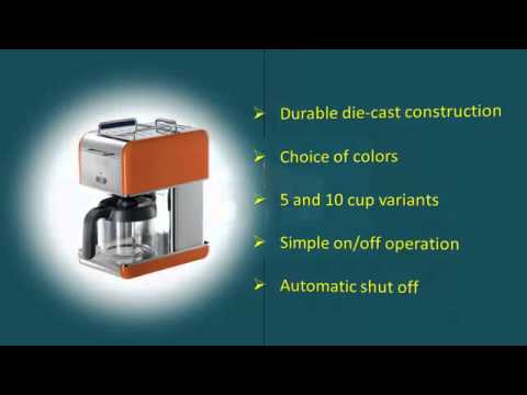 DeLonghi Kmix Drip Coffee Maker Video Review