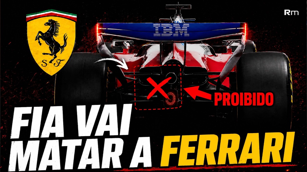 A FIA PODE ACABAR COM A FERRARI DE NOVO: O perigo do banimento em 2027
