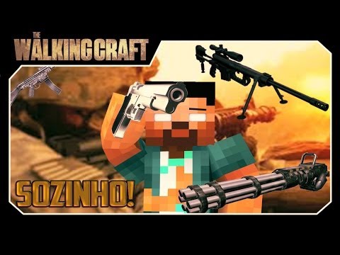 The Walking Craft #7 SOZINHO NA GUERRA? - Minecraft