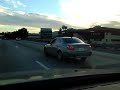 US, Los Angeles, on the 110-S freeway