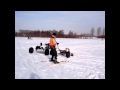 Snowkiten in Thorn 31-01-2010