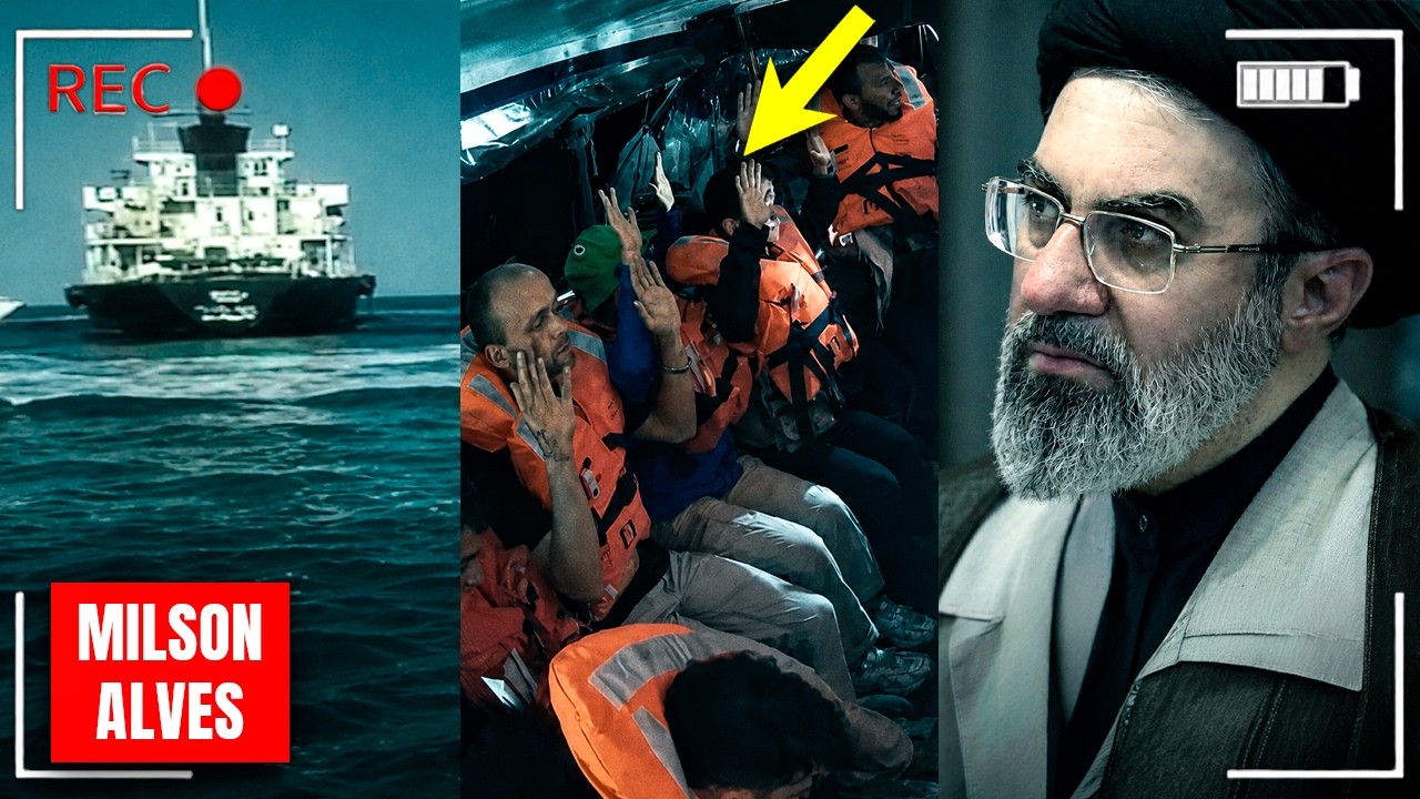 IRÃ chega na PORTA DO INFERNO após sequestrar navio com reféns