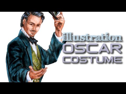 James Franco/Oscar Diggs/ The Wizard of Oz:Oz the Great and Powerful:Fashion Illustration