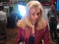 Leah Gall, Airbrush Artist, paints for SATA @ autobody EXPO