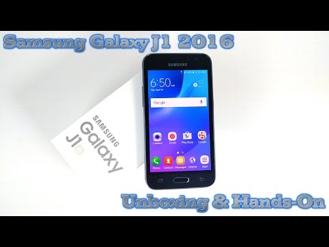 Samsung Galaxy J1 DUOS 2016 Unboxing & Hands-On