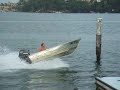 Messing around on the skua on a glassy afternoon