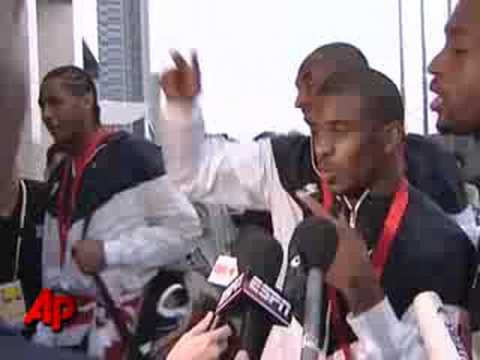 Olympics 08: Redeem Team Celebrates Victory