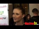 Savannah Outen INTERVIEW at Supermodels Unlimited Magazine Party November 12, 2008