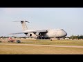 This is a full power takeoff of the C-5M at Oshkosh