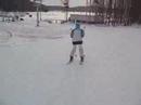 Dmitry & Elina skied down the mountain