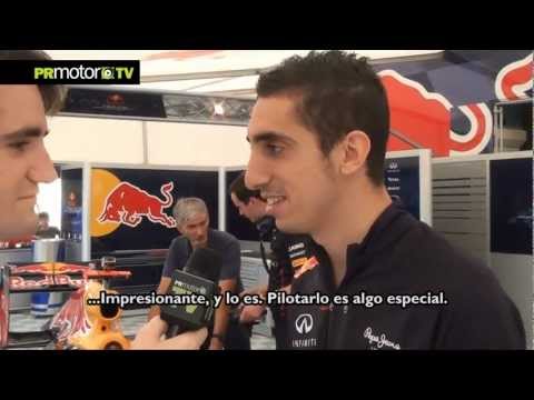 Entrevista a Sebastien Buemi - RedBull F1 RoadShow en World Series by Renault Montmelo - PRMotor TV