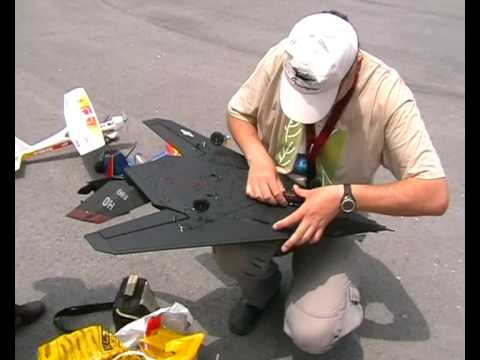 F-117 Stealth Fighter rc plane f117 stealth jet crash. F-117 Stealth Fighter rc plane