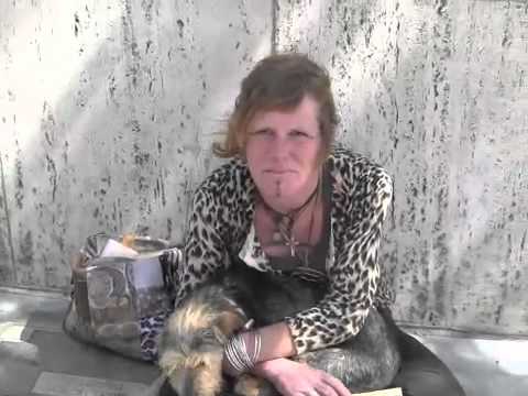 homeless woman jail - Finally found out she is homeless because she has cervical cancer and can't stand on her feet to work.