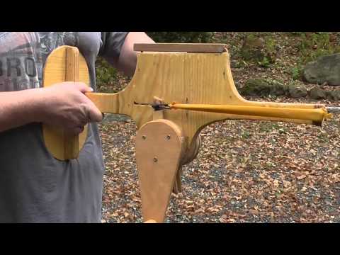 One turn, two shots: Crank operated pencil shooter!