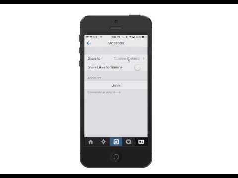 how to link instagram to facebook