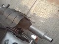 Kickstarting a royal enfield bullet 500