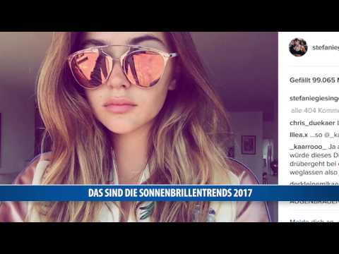 Das sind die Sonnenbrillen-Trends 2017