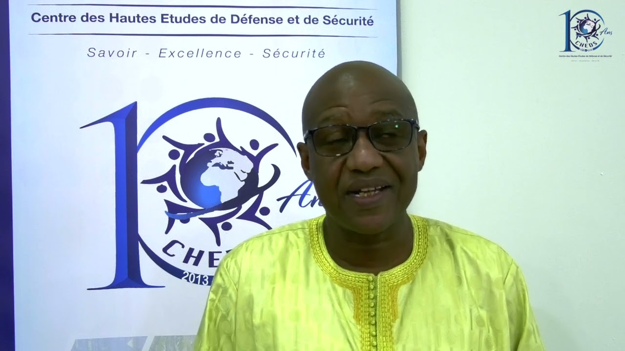 Interview avec M. Alassane DIALLO - Rentrée académique du CHEDS - Session 2022 - 2023