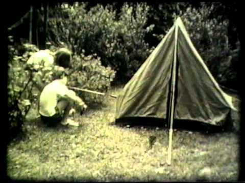 how to fold a self erecting tent