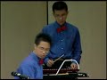 this band was formed by autistics since 1991. they are living in taiwan and had won many awards. please kindly give your comments to encourage them. thank you.

bandmaster: lin, mei-shu
conductor: cheng, kun-i
bass player: tsai, jen-chieh
harmonicist: li, cheng-wen
pianoist: li, shang-hsuan
castanet player: tai, shih-chi
jazz drummer: chuang, kai-lin and jen, tzu-hsien
chimes player: lin, po-wei
organist: cho, yu-fang and shih, jung-hsin
accordionist: tu, wei-kuang
assistant: wei, yu-fen