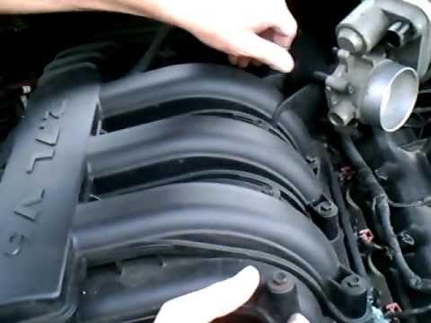 2005 Chrysler 300 2.7L V6 Spark Plugs and Plenum Gasket Replace