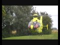 LIFELINER 5 (RESERVEHELI) ingezet bij val van kind Ferwert